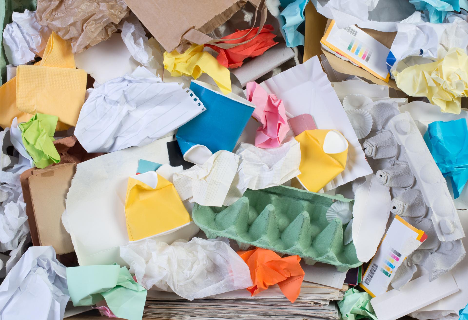 Waste paper Vecoplan