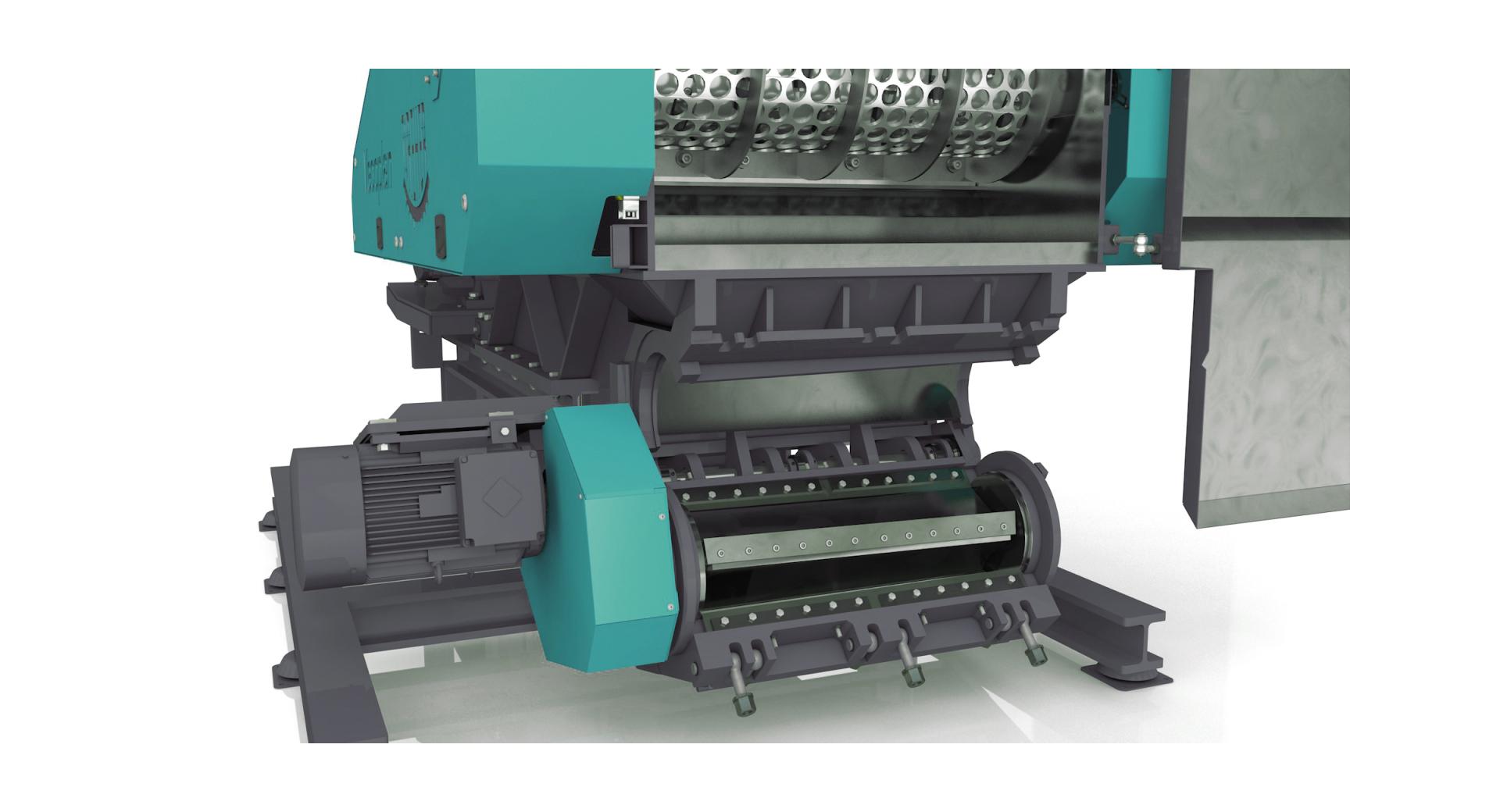 VDZ - Combined shredder-granulator | Vecoplan
