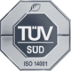 TÜV Süd ISO 14001 logo