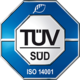 TÜV Süd ISO 14001 logo