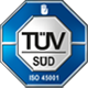 TÜV Süd ISO 45001 logo
